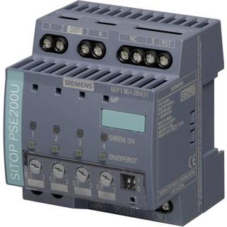 Siemens Sitop pse200u 3 a selektionsmodul 4 kanaler, indgang: 24 v dc, udgang: 24v dc/3 a