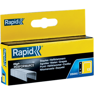 Rapid - staples - No. 13 - 4 mm - pack of 2500