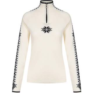 Dale of Norway Geilo Women's Sweater Offwhite/Black, Off White/Black, XL