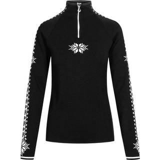 Dale of Norway Geilo Women's Sweater Black/Offwhite, black/off white, XS