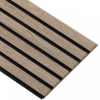 I-Wood Akustikpanel Eg brun olie, sort filt