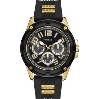 Guess GW0051G2 Sort/Gul guldtonet stål Ø47.3 mm