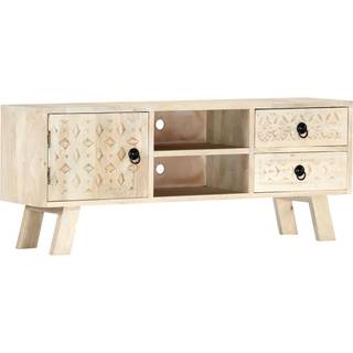 tv-skab 110 x 30 x 44 cm massivt mangotræ