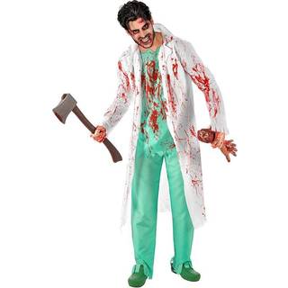 Zombie kirurg kostume
