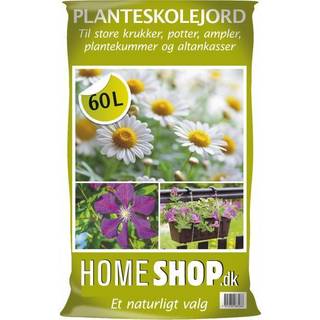 Homeshop Planteskolejord 60lt ✓ På lager - klar til levering og afhentning