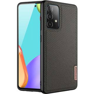Samsung Galaxy A32 5G - DUX DUCIS Fino Hybrid cover - Tekstil Design - Grøn