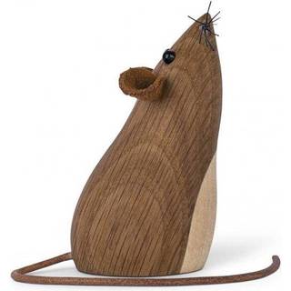 Gunnar Flørning mus i eg - 7 cm