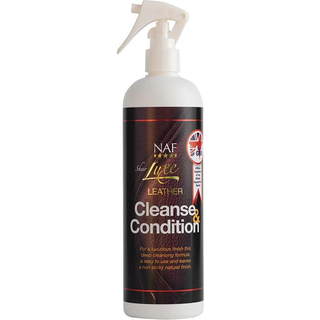 NAF sheer luxe leather cleanse & condition 500ml