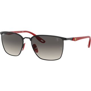 Ray - Ban Unisex RB3673M SCUDERIA FERRARI COLLECTION F04111 Solbriller Metal Sort Grå Firkantet Normal Skygge