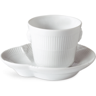 Royal Copenhagen Hvid Elements espressokop hvid 10 cl