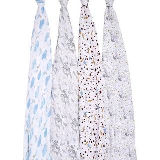 Aden + Anais Aden + Anais Large 100% Bomuld Muslin Tæppe 4 Pakke