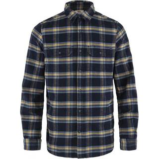 Fjällräven Singi Heavy Flannel Shirt M M DARK NAVY/BUCK