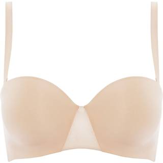 Chantelle Essentiall stropløs BH, beige, Størrelse: 80D, Dame