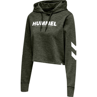 Hummel® - Legacy Cropped Hoodie (Bettle)