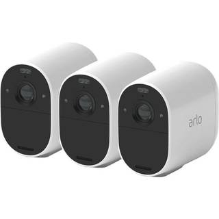 Arlo Essential Spotlight Kamera - 3-Pakke - hvid