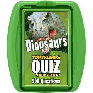 Dinosaurs Top Trumps Quiz Card Game | 500 sp?rgsm?l