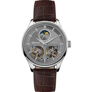 Ingersoll I07201 Sølvfarvet/Læder Ø44 mm