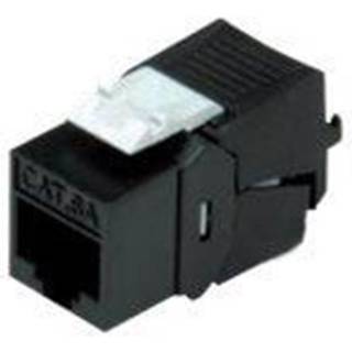 UTP keystone CAT.6A - Toolless - sort