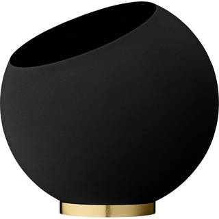 AYTM GLOBE Blomsterkrukke Sort Ø43 cm