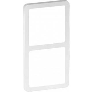 Fuga slim design + ramme hvid 2x1 modul