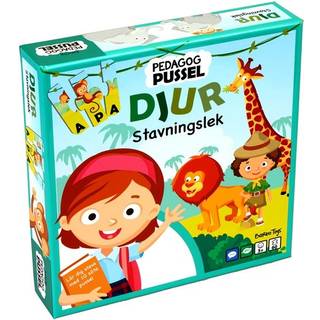 Barbo Toys Barbo Classic Pedagog Pussel Djur Stavningslek (SE)