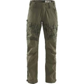 Fjällräven Men's Lappland Hybrid Trousers Green Camo/Laurel Green, Green Camo-Laurel Green, 56 Long