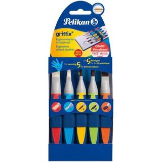 Pelikan Pakke med 5 Griffix ergonomiske skolepensler