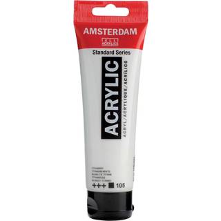 Amsterdam Akrylmaling 120 ml. Titanium White (105)