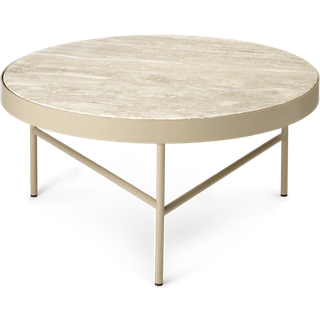 Ferm Living Travertine Sofabord Stor Cashmere