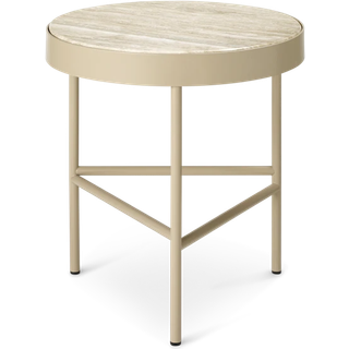 Ferm Living Travertine Sofabord Mellem Cashmere