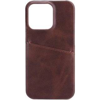 GEAR iPhone 13 Pro Onsala Collection Læder Bagside Cover m. Kortlomme - Sort