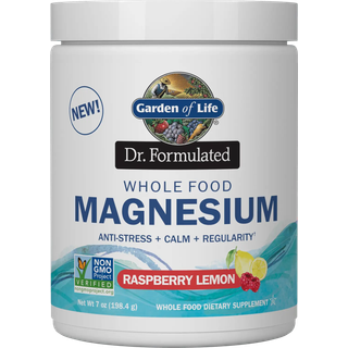 Dr. Formulated Whole Food Magnesium, Hindbær-Lemon - 198g
