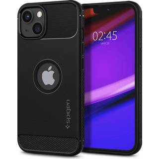 Spigen Rugged Armor - matte black - iPhone 13