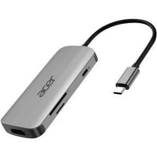 Acer 7-i-1 USB-C Hub - Sølv