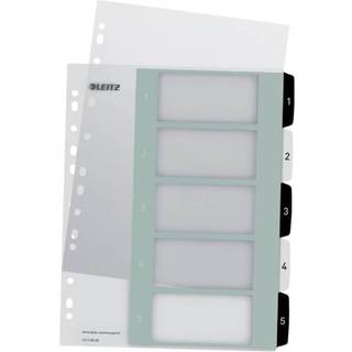 Leitz WOW printbart register, PP, ekstra bredt