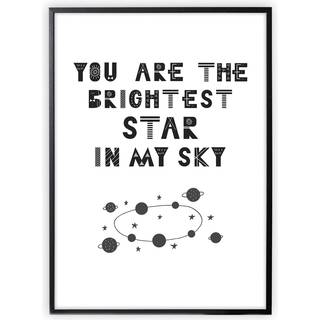 XO Posters Poster Star In The Sky One Size  Sort  One Size  Unisex