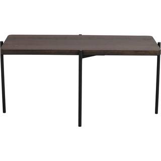 Rowico Home Shelton kaffebord Brun aske/sort metall 95 x 50 cm