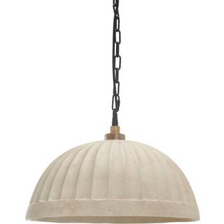 PR Home Hængelampe Haley, beige, Ecomix, Ø 43 cm