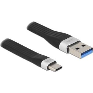 DeLOCK USB 3.2 Gen1 FPC Flat Ribbon Cable USB A>USB C 13.5cm PD 3A