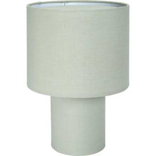 PR Home bordlampe Leah, petrol, højde 46 cm, tekstil