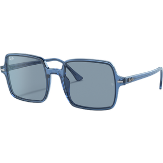 Ray-Ban RB1973 Firkant II 658756 53 Solbriller Kvinder Blue - Transparent Blue - 53mm