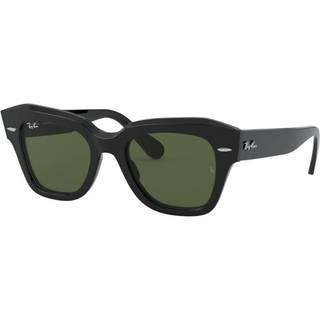 Ray-Ban State Street 0RB2186 Solbriller - Firkantede Sort