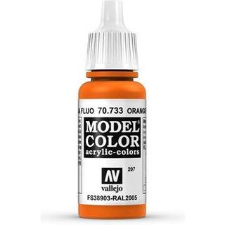 Vallejo Model Color 17Ml Orange Fluo. [Levering: 1-2 dage]