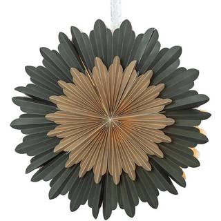 Star Trading Crystal adventsstjerne Ø55 cm Grøn
