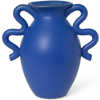 ferm LIVING - Verso Table Vase Bright Blue