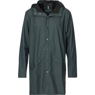 RAINS Long Jacket Grey