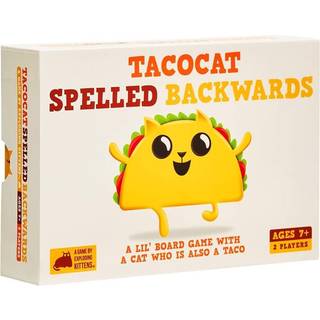 Tacocat Spelled Backwards - Kortspil - 2 Spillere - Fra 7 År