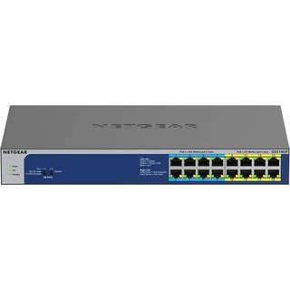 Netgear GS516UP-100EUS 16-Port Gigabit Ethernet High-Power PoE+ Unmanaged Switch with 8-Ports PoE++ (380W)