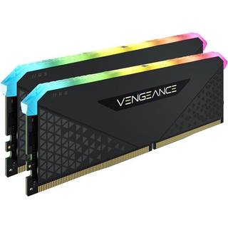 Corsair Vengeance RGB RS DDR4-3600 - 32GB - CL18 - Dual Channel (2 pcs) - AMD Optimized - Sort med RGB