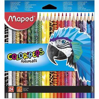Maped Color'Peps Animals farveblyanter x24
